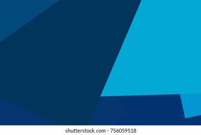 Light BLUE vector abstract textured polygonal background. Blurry rectangular design. The pattern with repeating rectangles can be used for background.