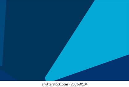 Light BLUE vector abstract textured polygonal background. Blurry rectangular design. The pattern with repeating rectangles can be used for background.