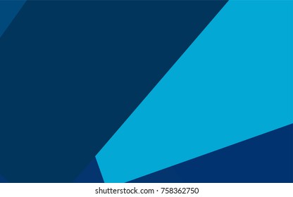 Light BLUE vector abstract textured polygonal background. Blurry rectangular design. The pattern with repeating rectangles can be used for background.