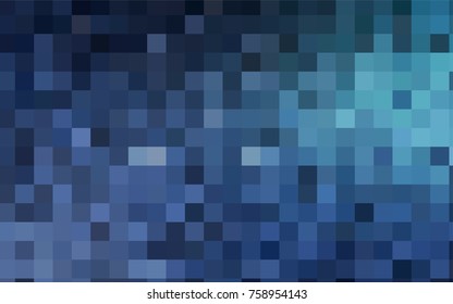 Light BLUE vector abstract textured polygonal background. Blurry rectangular design. The pattern with repeating rectangles can be used for background.