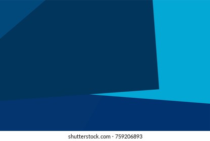 Light BLUE vector abstract textured polygonal background. Blurry rectangular design. The pattern with repeating rectangles can be used for background.