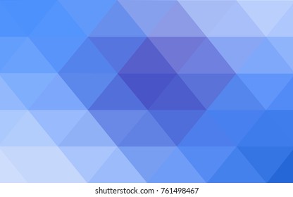 Light BLUE vector abstract textured polygonal background. Blurry triangle design. Pattern can be used for background.