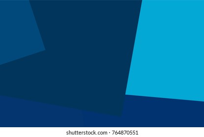 Light BLUE vector abstract textured polygonal background. Blurry rectangular design. The pattern with repeating rectangles can be used for background.