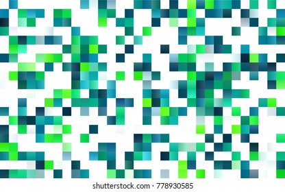 Light BLUE vector abstract textured polygonal background. Blurry rectangular design. The pattern with repeating rectangles can be used for background.