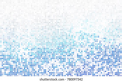 Light BLUE vector abstract textured polygonal background. Blurry rectangular design. The pattern with repeating rectangles can be used for background.