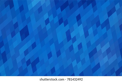 Light BLUE vector abstract textured polygonal background. Blurry rectangular design. The pattern with repeating rectangles can be used for background.