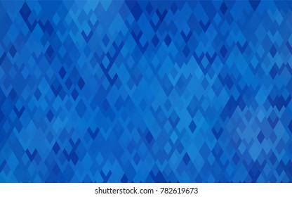 Light BLUE vector abstract textured polygonal background. Blurry rectangular design. The pattern with repeating rectangles can be used for background.