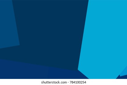 Light BLUE vector abstract textured polygonal background. Blurry rectangular design. The pattern with repeating rectangles can be used for background.