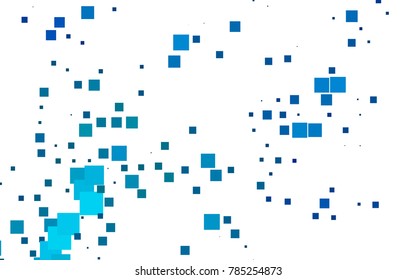 Light BLUE vector abstract textured polygonal background. Blurry rectangular design. The pattern with repeating rectangles can be used for background.