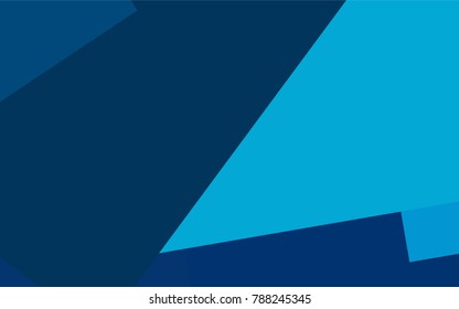 Light BLUE vector abstract textured polygonal background. Blurry rectangular design. The pattern with repeating rectangles can be used for background.