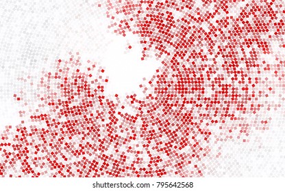 Light BLUE vector abstract textured polygonal background. Blurry rectangular design. The pattern with repeating rectangles can be used for background.