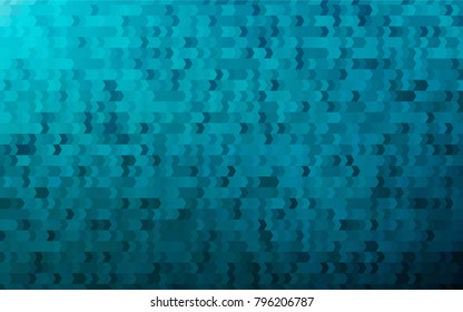 Light BLUE vector abstract textured polygonal background. Blurry rectangular design. The pattern with repeating rectangles can be used for background.