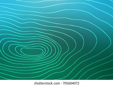 Light BLUE vector arabic abstract background. Geometric doodle illustration in Origami style with gradient. The pattern can be used for coloring books and pages for kids.