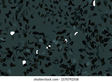 Light BLUE vector backdrop with abstract shapes. Simple colorful illustration with abstract gradient shapes. Simple design for your web site.