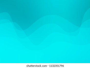 Light BLUE vector backdrop with bent lines. Creative geometric illustration in marble style with gradient. Brand new design for your ads, poster, banner.