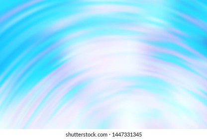 Light BLUE vector backdrop with bent lines. Modern gradient abstract illustration with bandy lines. Abstract style for your business design.