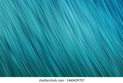 Light BLUE vector backdrop with bent lines. A vague circumflex abstract illustration with gradient. A completely new template for your business design.