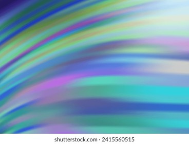 Light BLUE vector backdrop with bent lines. Geometric illustration in marble style with gradient.  A completely new template for your business design.