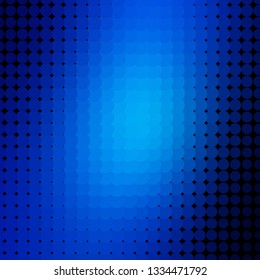Light BLUE vector backdrop with circles. Modern abstract illustration with colorful circle shapes. Pattern for wallpapers, curtains.