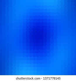 Light BLUE vector backdrop with circles. Abstract colorful disks on simple gradient background. Design for your commercials.