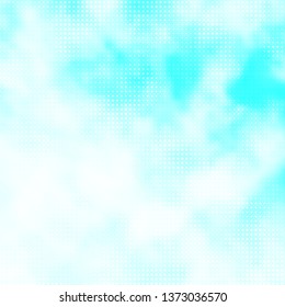 Light BLUE vector backdrop with circles. Illustration with set of shining colorful abstract spheres. Design for posters, banners.