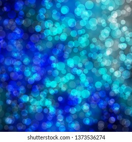 Light BLUE vector backdrop with circles. Modern abstract illustration with colorful circle shapes. Pattern for websites, landing pages.