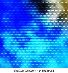 Light BLUE vector backdrop with circles. Modern abstract illustration with colorful circle shapes. Design for posters, banners.