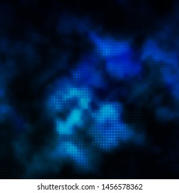 Light BLUE vector backdrop with circles. Glitter abstract illustration with colorful drops. Pattern for websites, landing pages.