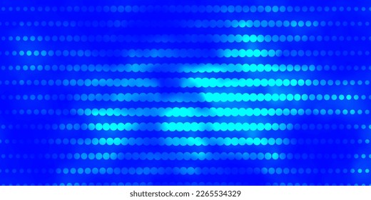 Light BLUE vector backdrop with circles. Glitter abstract illustration with colorful drops. Pattern for wallpapers, curtains.