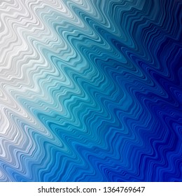 Light BLUE vector backdrop with circular arc. Colorful geometric sample with gradient curves.  Smart design for your promotions.