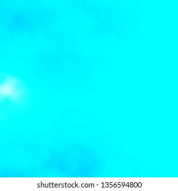 Light BLUE vector backdrop with cumulus. Gradient illustration with colorful sky, clouds. Beautiful layout for uidesign.