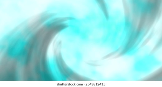 Fundo de vetor AZUL claro com cumulus. Ilustração colorida com nuvens de gradiente abstratas. Padrão para seus comerciais.