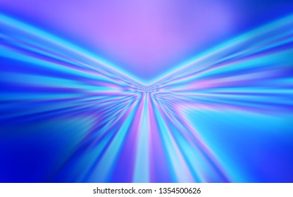 Light BLUE vector backdrop with curved lines. Colorful illustration in abstract style with gradient. Colorful wave pattern for your design.