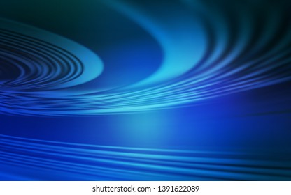Light BLUE vector backdrop with curved lines. Colorful illustration in abstract style with gradient. A completely new design for your business.