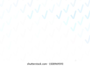 Light BLUE vector backdrop with curved lines. Shining colorful illustration in simple style. A completely new design for your business.