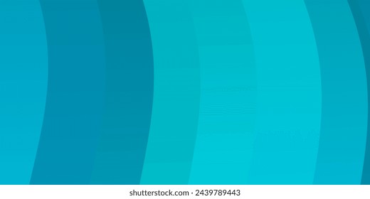 Light BLUE vector backdrop with curves. Illustration in abstract style with gradient curved.  Template for cellphones.