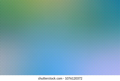 Light BLUE vector backdrop with dots. Abstract illustration with colored bubbles in nature style. New design for ad, poster, banner of your website.