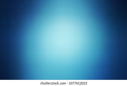 Light BLUE vector backdrop with dots. Illustration with set of shining colorful abstract circles. Completely new template for your brand book.