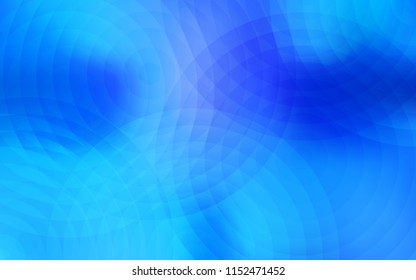 Light BLUE vector backdrop with dots. Glitter abstract illustration with blurred drops of rain. Pattern can be used for beautiful websites.