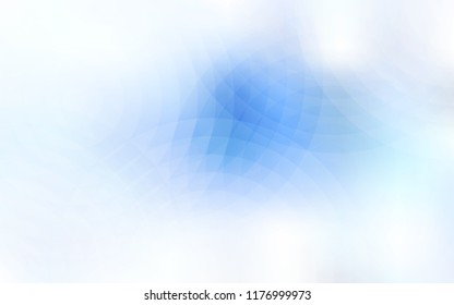 Light BLUE vector backdrop with dots. Blurred bubbles on abstract background with colorful gradient. New design for ad, poster, banner of your website.