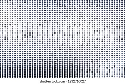 Light BLUE vector backdrop with dots. Glitter abstract illustration with blurred drops of rain. Pattern of water, rain drops.