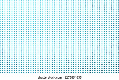 Light BLUE vector backdrop with dots. Abstract illustration with colored bubbles in nature style. Design for posters, banners.