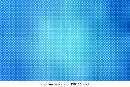 Light BLUE vector backdrop with dots. Blurred bubbles on abstract background with colorful gradient. Pattern can be used for beautiful websites.
