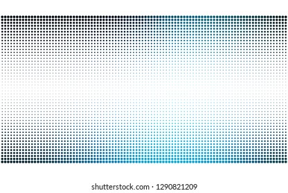 Light BLUE vector  backdrop with dots. Modern abstract illustration with colorful water drops. Pattern for ads, leaflets.