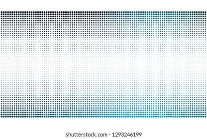 Light BLUE vector  backdrop with dots. Modern abstract illustration with colorful water drops. Design for poster, banner of websites.