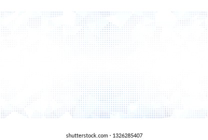 Light BLUE vector  backdrop with dots. Illustration with set of shining colorful abstract circles. New template for your brand book.