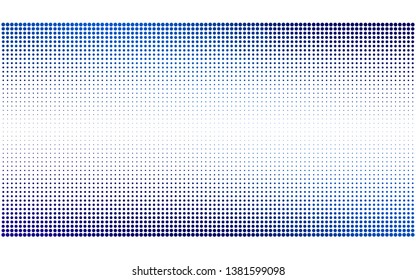Light BLUE vector  backdrop with dots. Blurred bubbles on abstract background with colorful gradient. Pattern for textures of wallpapers.