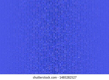 Light BLUE vector backdrop with dots. Glitter abstract illustration with blurred drops of rain. Pattern for futuristic ad, booklets.