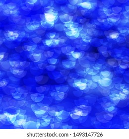 Light BLUE vector backdrop with dots. Abstract colorful disks on simple gradient background. Pattern for websites.