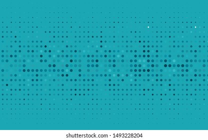 Light BLUE vector backdrop with dots. Beautiful colored illustration with blurred circles in nature style. Pattern for beautiful websites.
